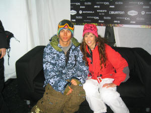 Danny Kass after his 4th halfpipe win 